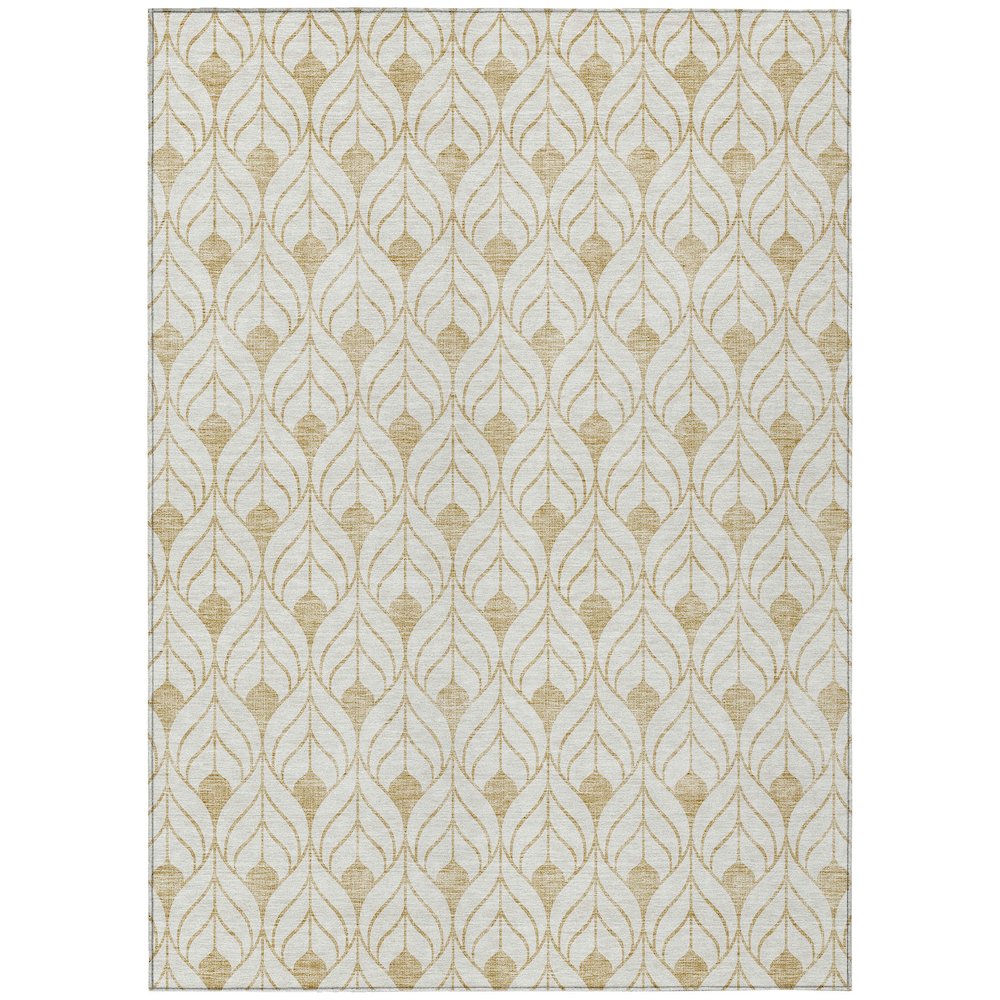 Chantille ACN927 Gold 8' x 10' Rug. Picture 1