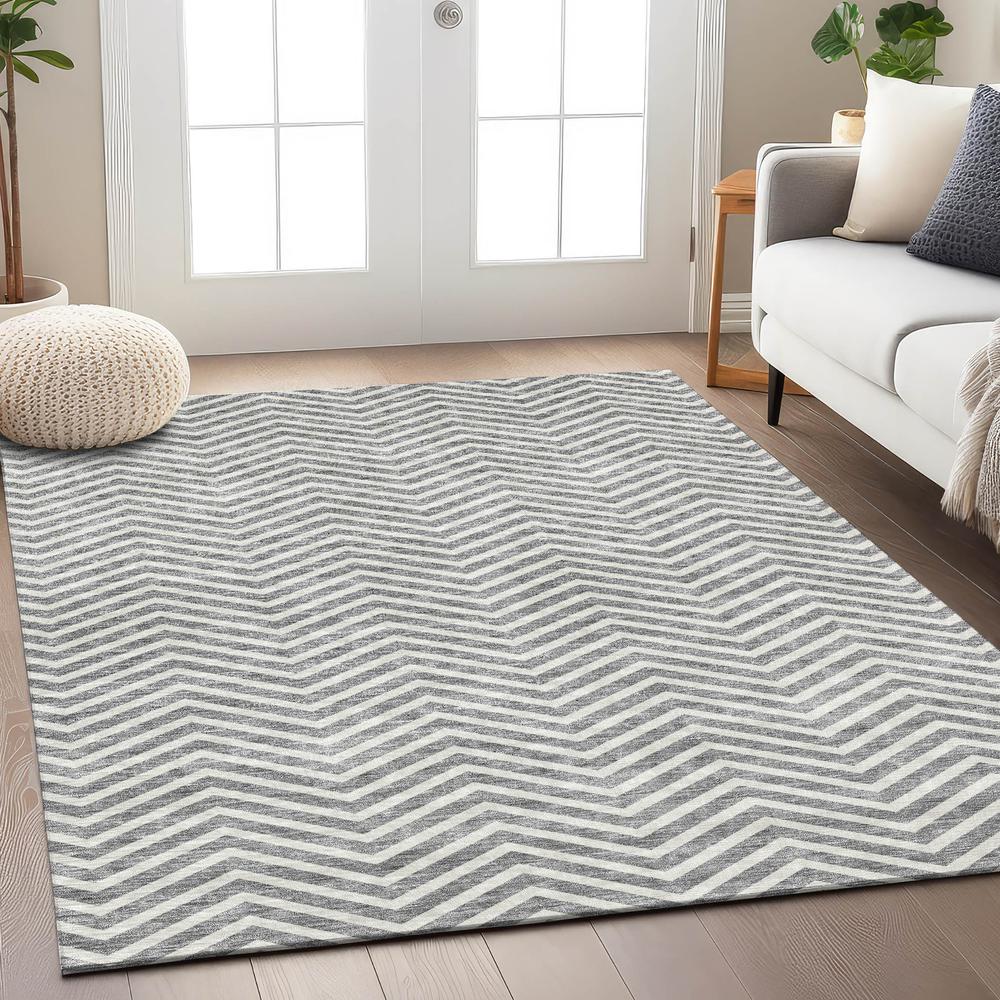 Chantille ACN934 Gray 8' x 10' Rug. Picture 5