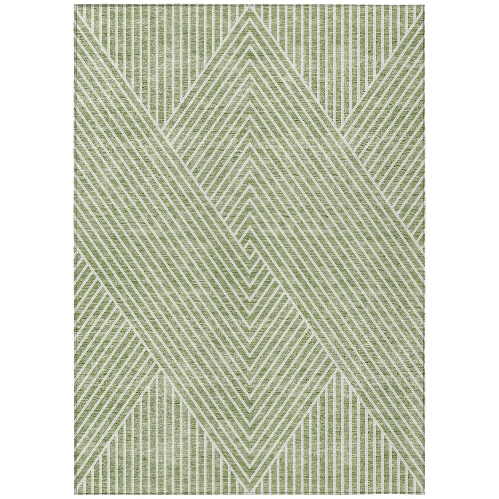 Chantille ACN937 Green 8' x 10' Rug. Picture 1