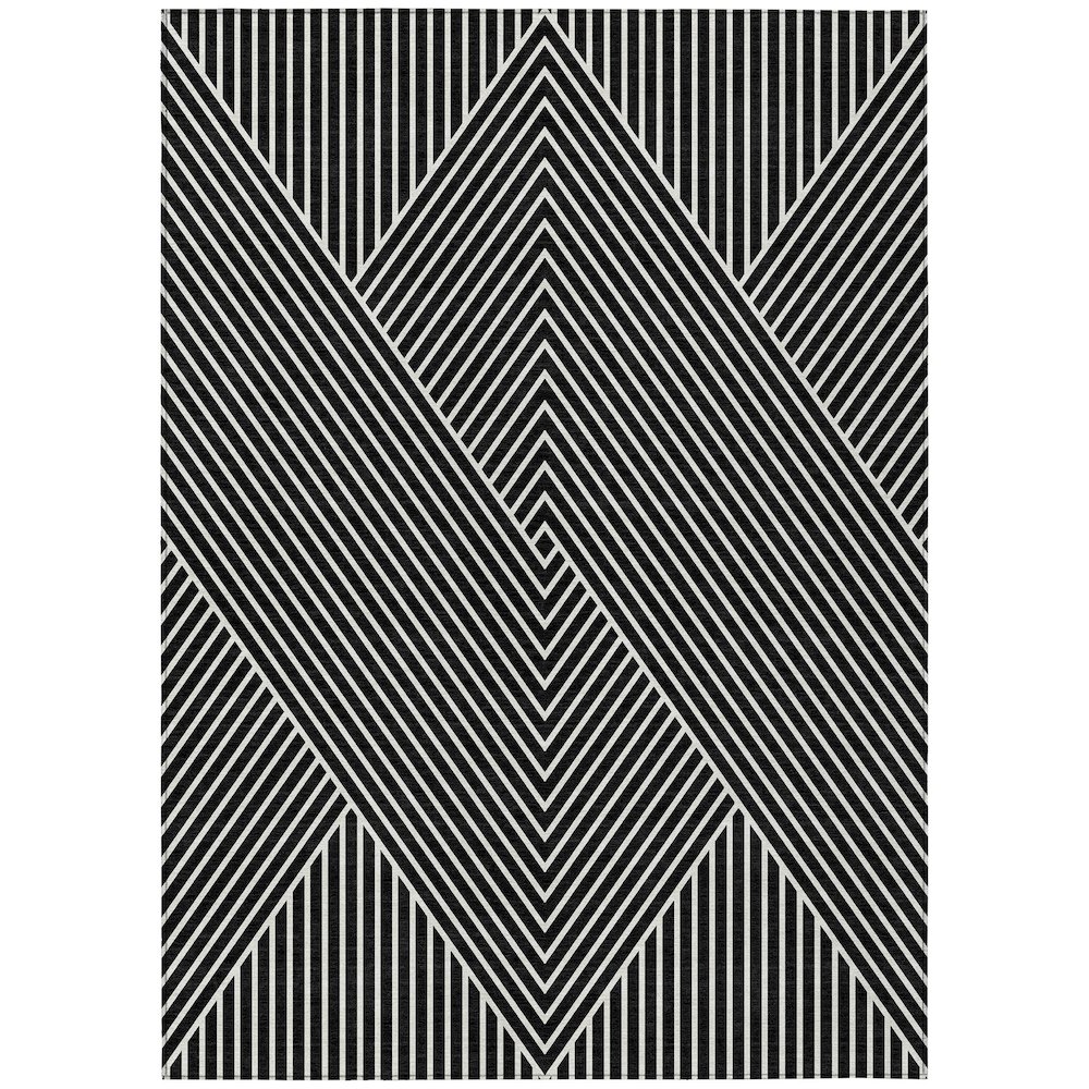 Chantille ACN937 Black 8' x 10' Rug. Picture 1