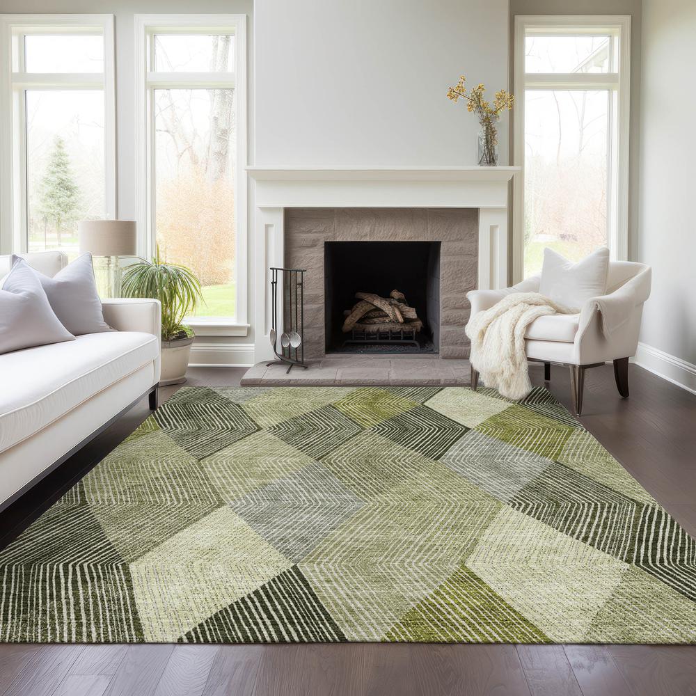 Chantille ACN962 Green 8' x 10' Rug. Picture 6
