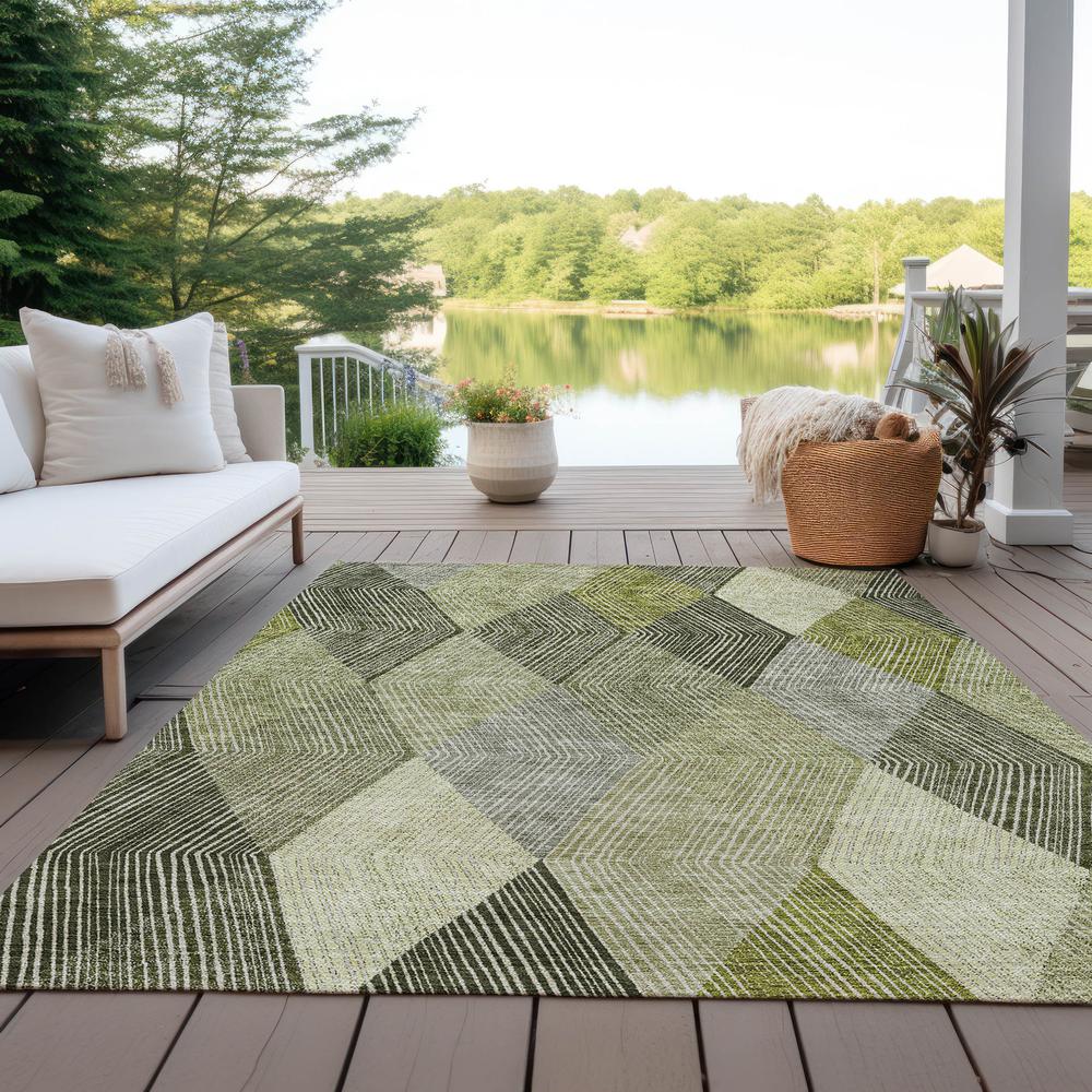 Chantille ACN962 Green 8' x 10' Rug. Picture 8
