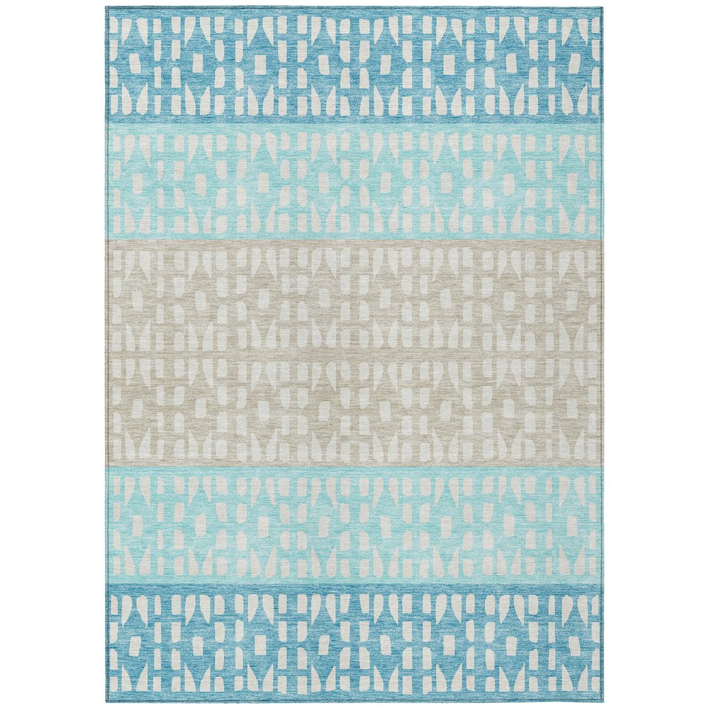 Chantille ACN964 Teal 8' x 10' Rug. Picture 1