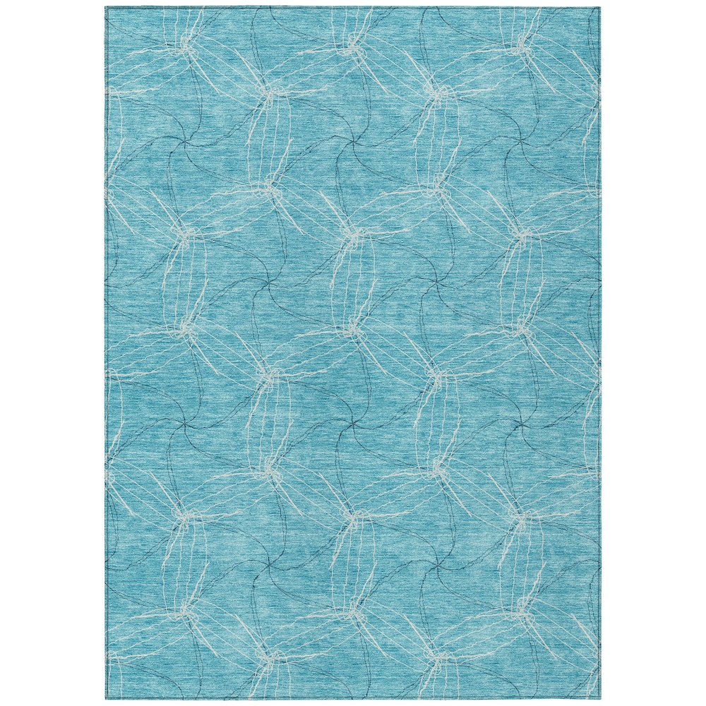 Chantille ACN968 Teal 8' x 10' Rug. Picture 1