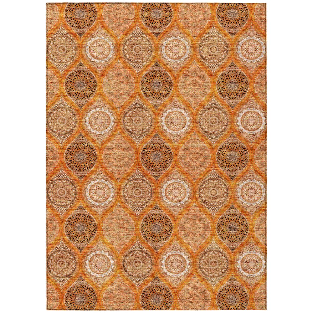 Chantille ACN976 Orange 8' x 10' Rug. Picture 1