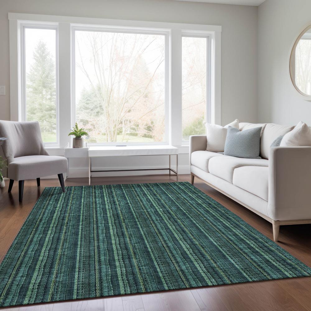 Chantille ACN982 Teal 8' x 10' Rug. Picture 5