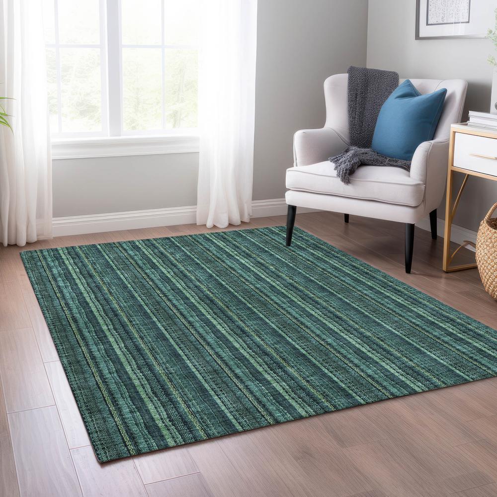 Chantille ACN982 Teal 8' x 10' Rug. Picture 6