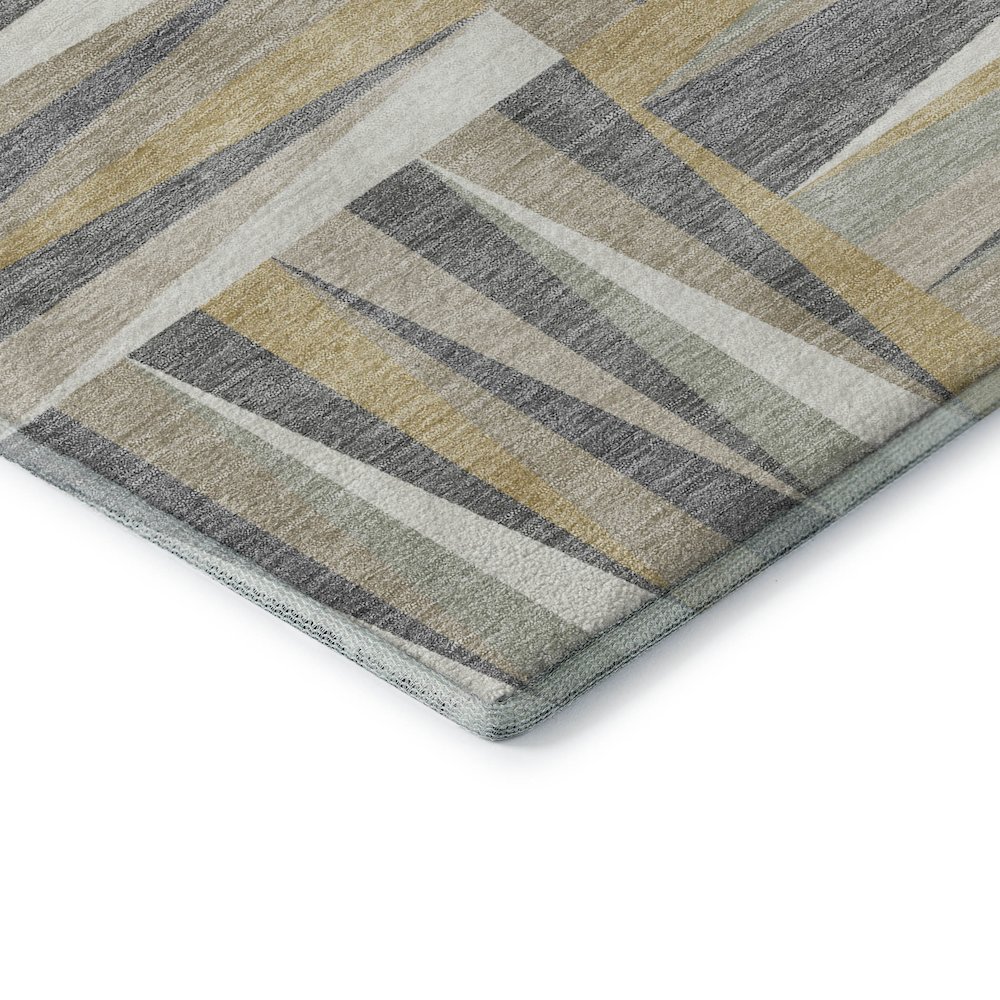 Premium Machine Washable Mayfield AMF1012 Beige 3' x 5' Rug. Picture 3