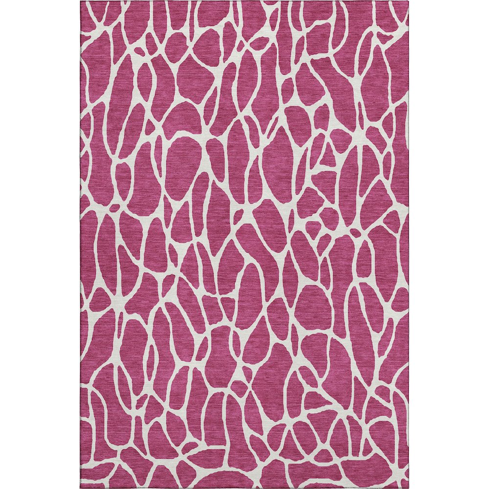 Premium Machine Washable Mayfield AMF1024 Blush 8' x 10' Rug. Picture 1