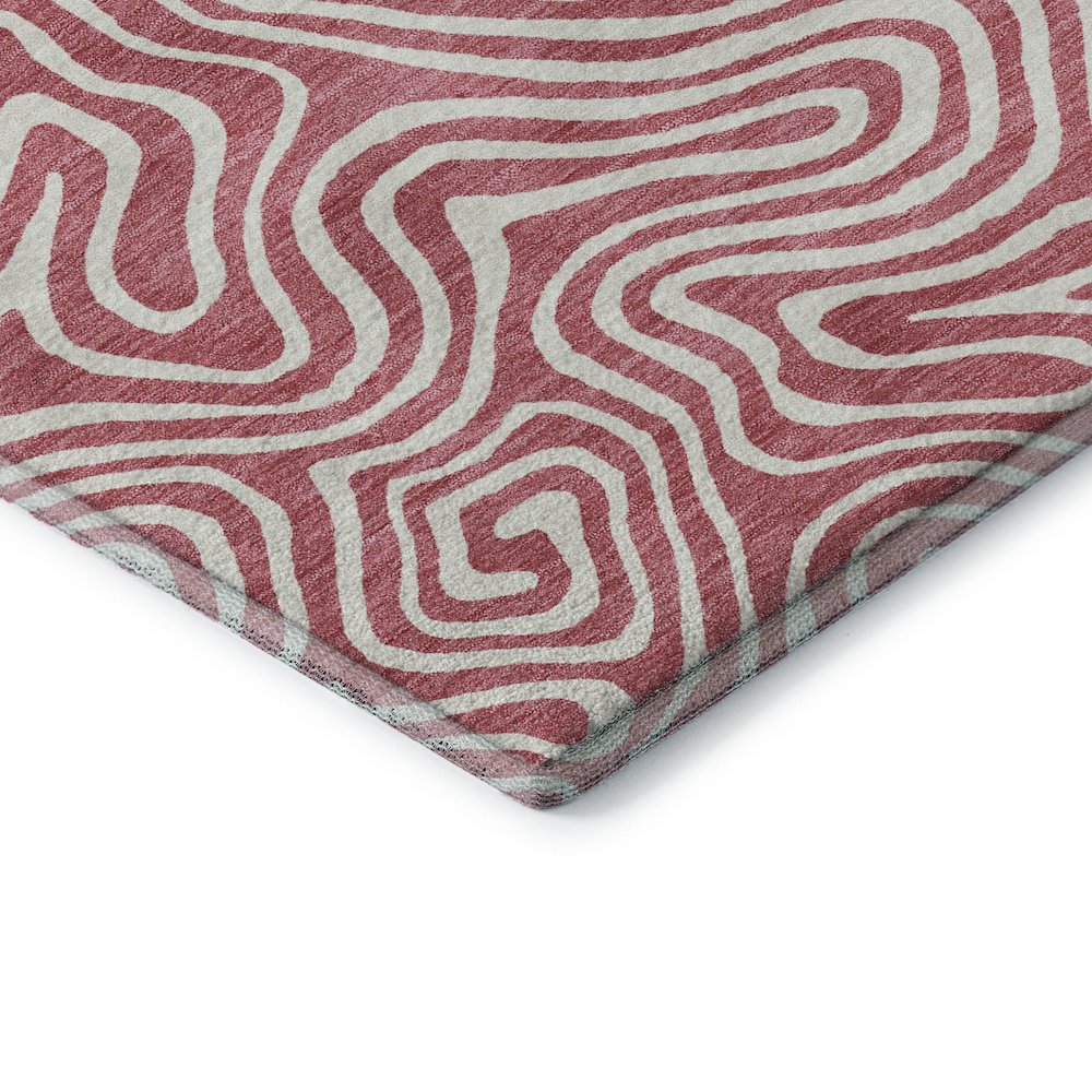Premium Machine Washable Mayfield AMF1030 Blush 3' x 5' Rug. Picture 3