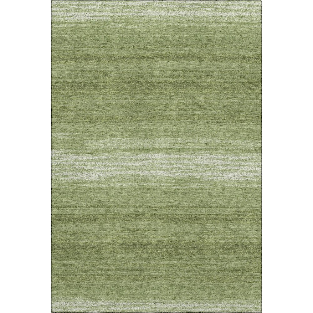 Premium Machine Washable Mayfield AMF1033 Green 8' x 10' Rug. Picture 1