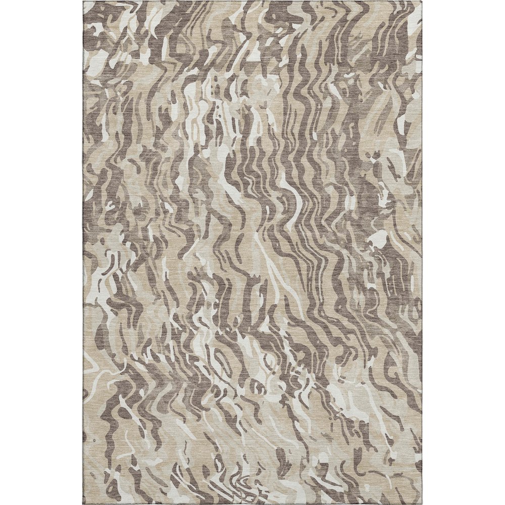 Premium Machine Washable Mayfield AMF1038 Beige 8' x 10' Rug. Picture 1