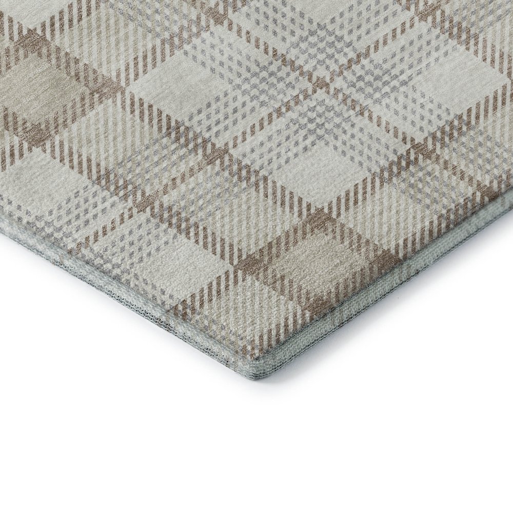 Premium Machine Washable Mayfield AMF1052 Linen 3' x 5' Rug. Picture 3