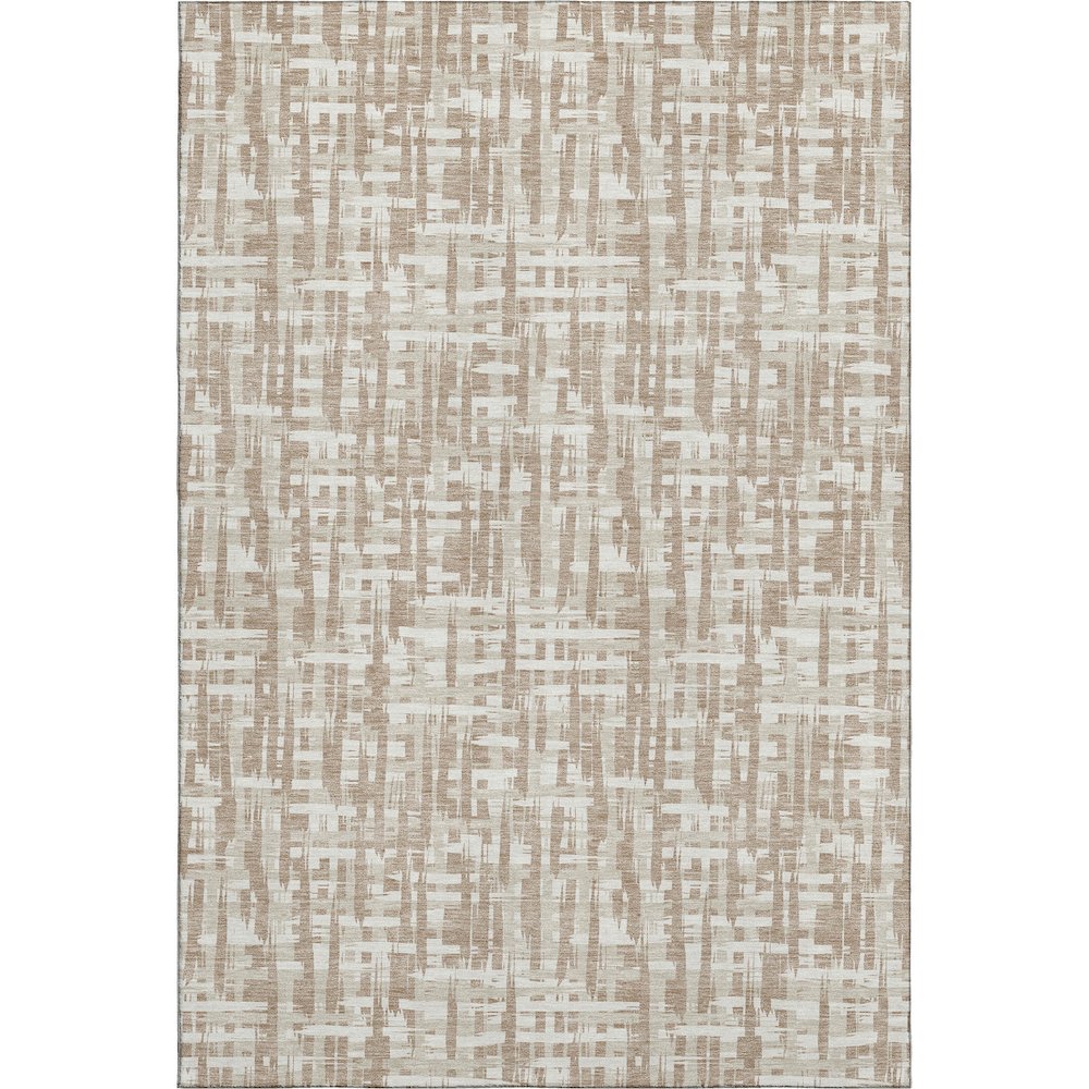 Premium Machine Washable Mayfield AMF1059 Tan 8' x 10' Rug. Picture 1