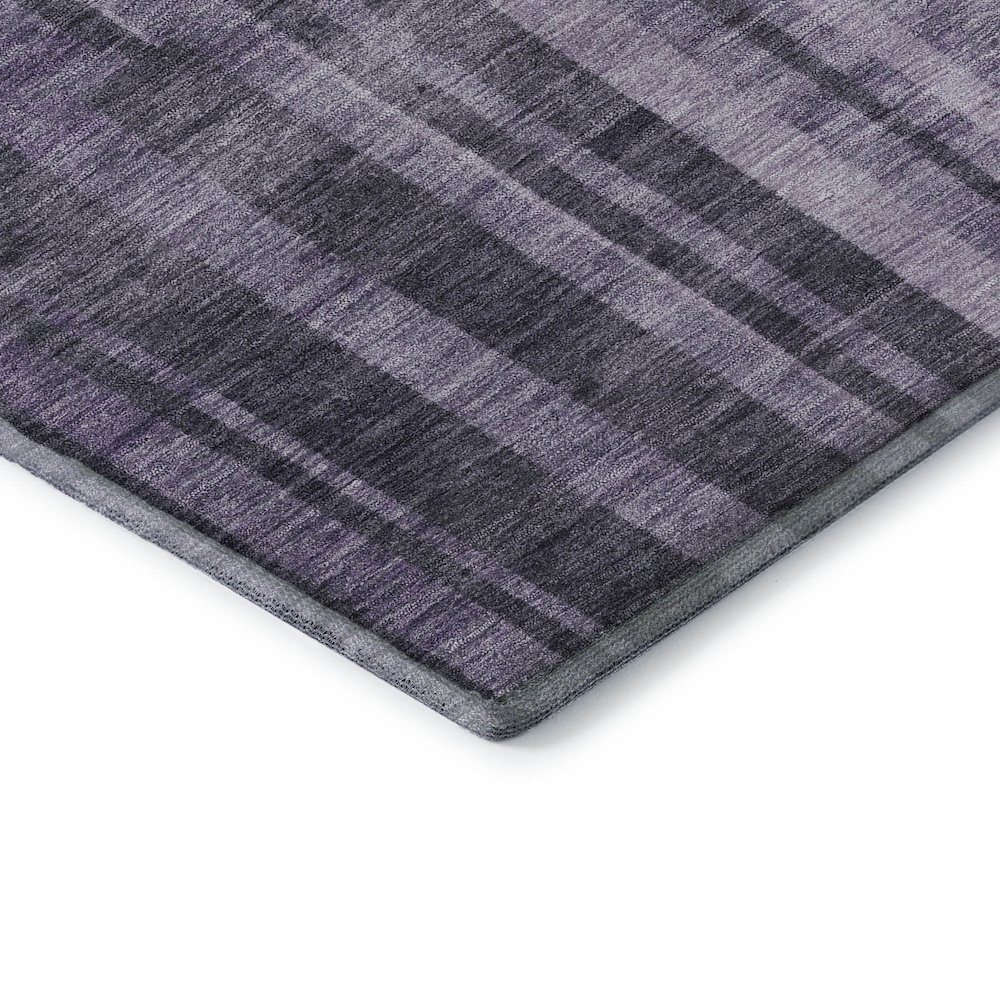 Premium Machine Washable Mayfield AMF1063 Purple 3' x 5' Rug. Picture 3
