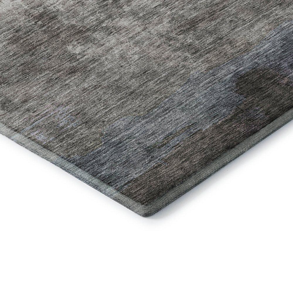 Premium Machine Washable Mayfield AMF1070 Gray 3' x 5' Rug. Picture 3
