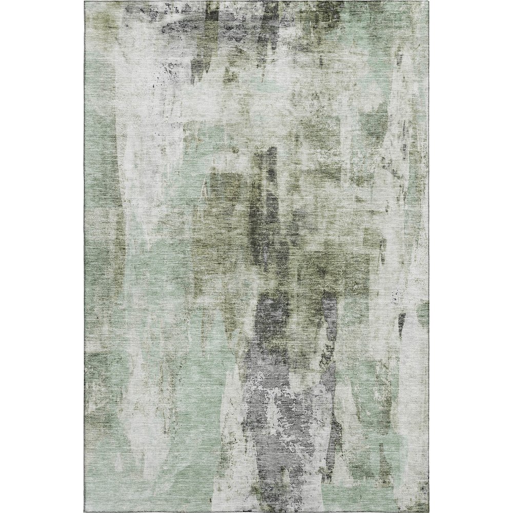 Premium Machine Washable Mayfield AMF1076 Mint 8' x 10' Rug. Picture 1