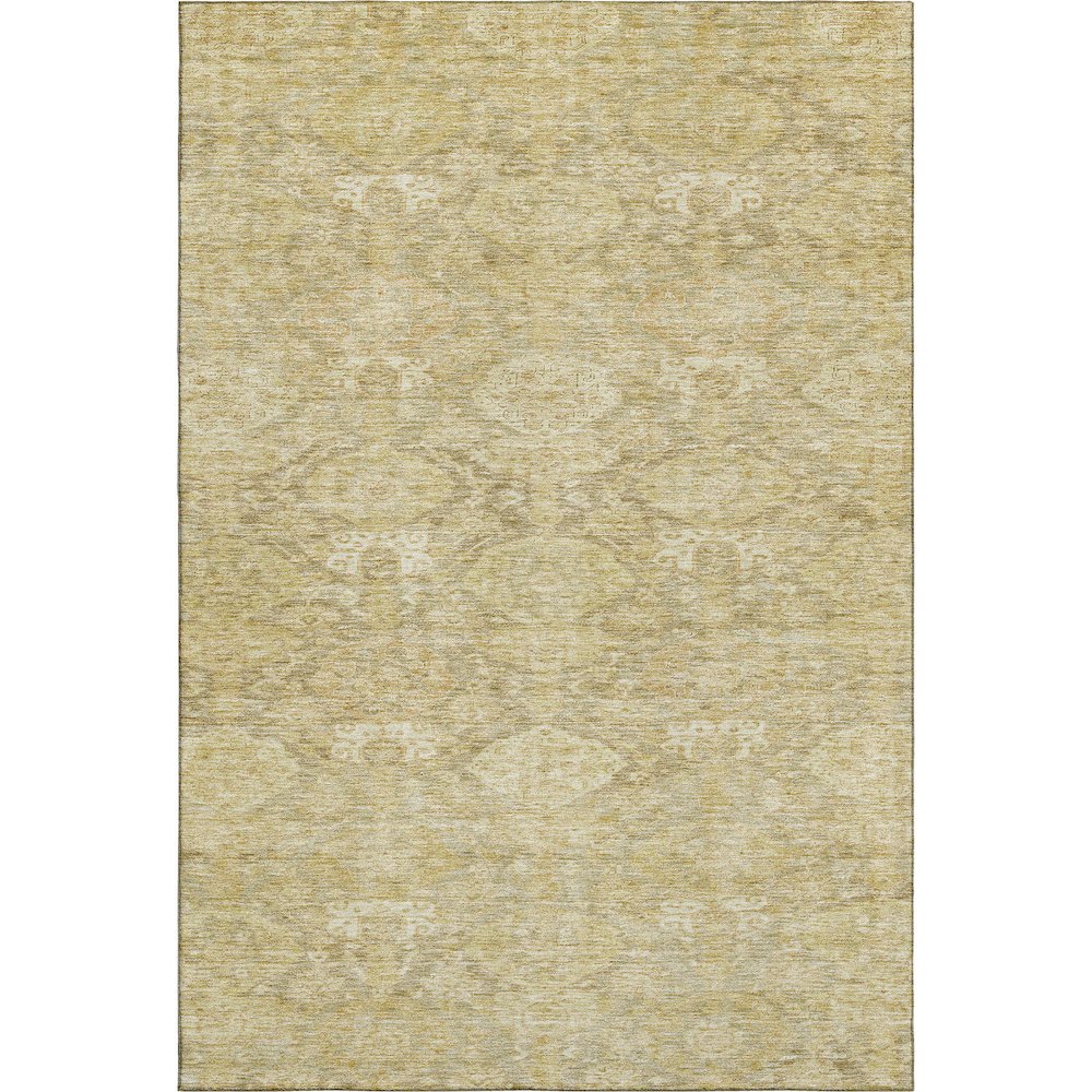 Premium Machine Washable Mayfield AMF1084 Wheat 8' x 10' Rug. Picture 1