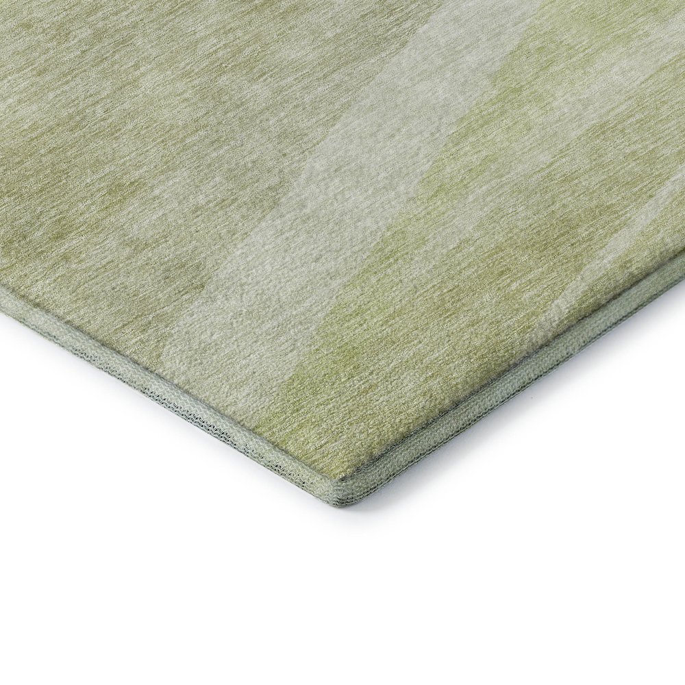 Premium Machine Washable Mayfield AMF1099 Aloe 3' x 5' Rug. Picture 3