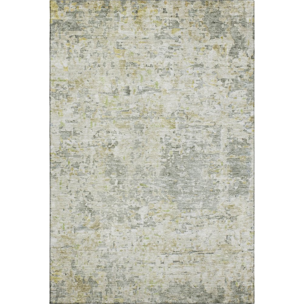Premium Machine Washable Mayfield AMF1128 Sage 8' x 10' Rug. Picture 1