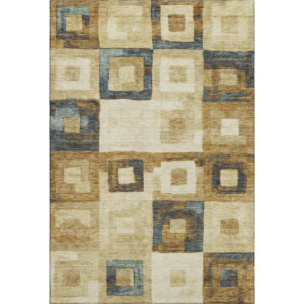 Premium Machine Washable Mayfield AMF1142 Beige 8' x 10' Rug. Picture 1