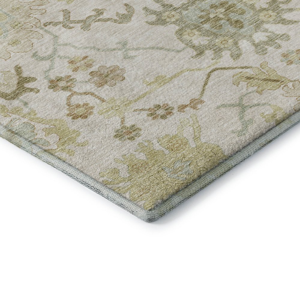 Premium Machine Washable Mayfield AMF1150 Ivory 3' x 5' Rug. Picture 3