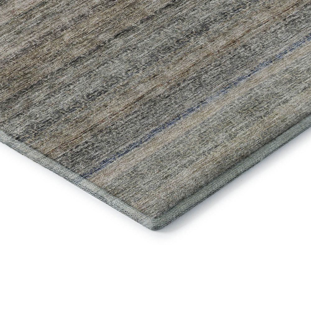 Premium Machine Washable Mayfield AMF1167 Taupe 3' x 5' Rug. Picture 3