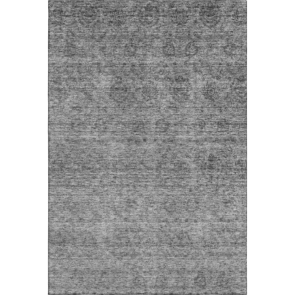 Premium Machine Washable Mayfield AMF1170 Gray 8' x 10' Rug. Picture 1