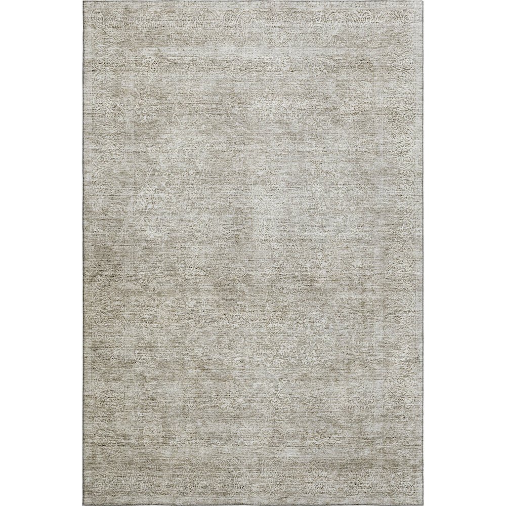 Premium Machine Washable Mayfield AMF1172 Linen 8' x 10' Rug. Picture 1