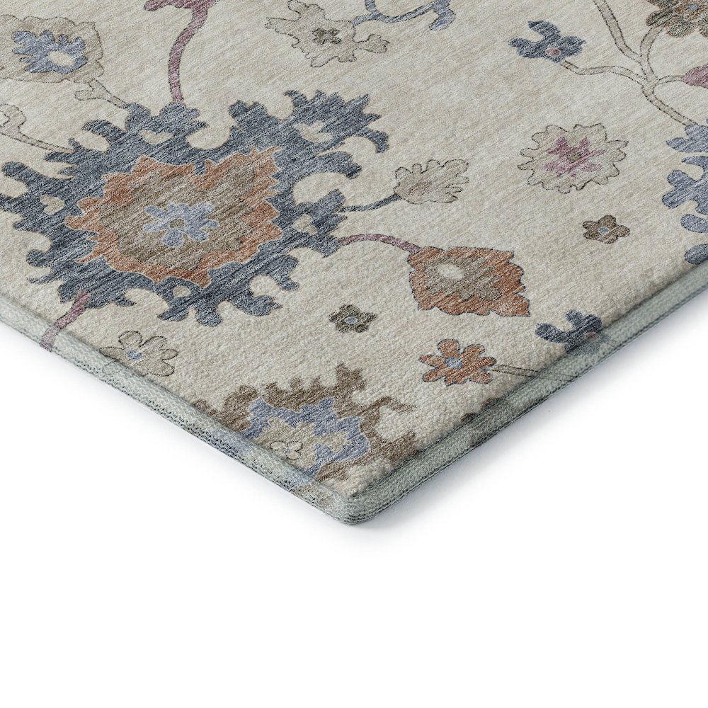 Premium Machine Washable Mayfield AMF1218 Ivory 3' x 5' Rug. Picture 3