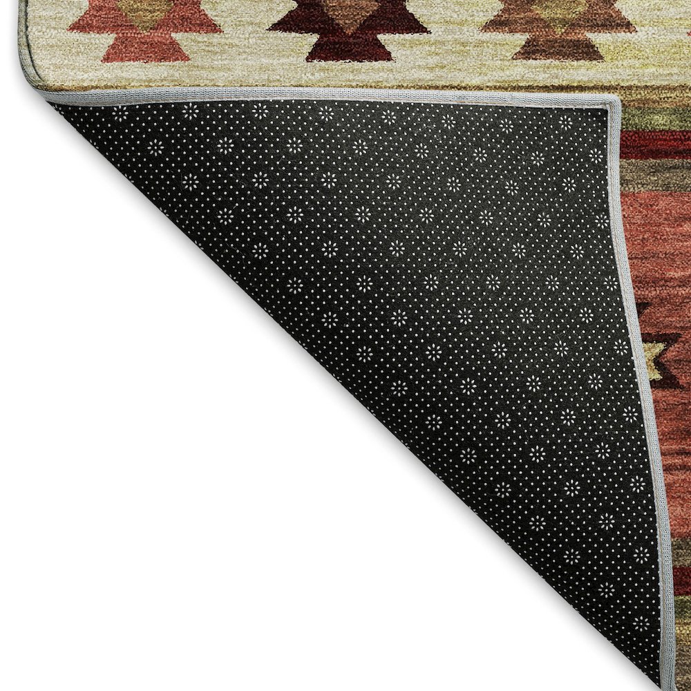 Premium Machine Washable Mayfield  Spice 3' x 5' Rug. Picture 2