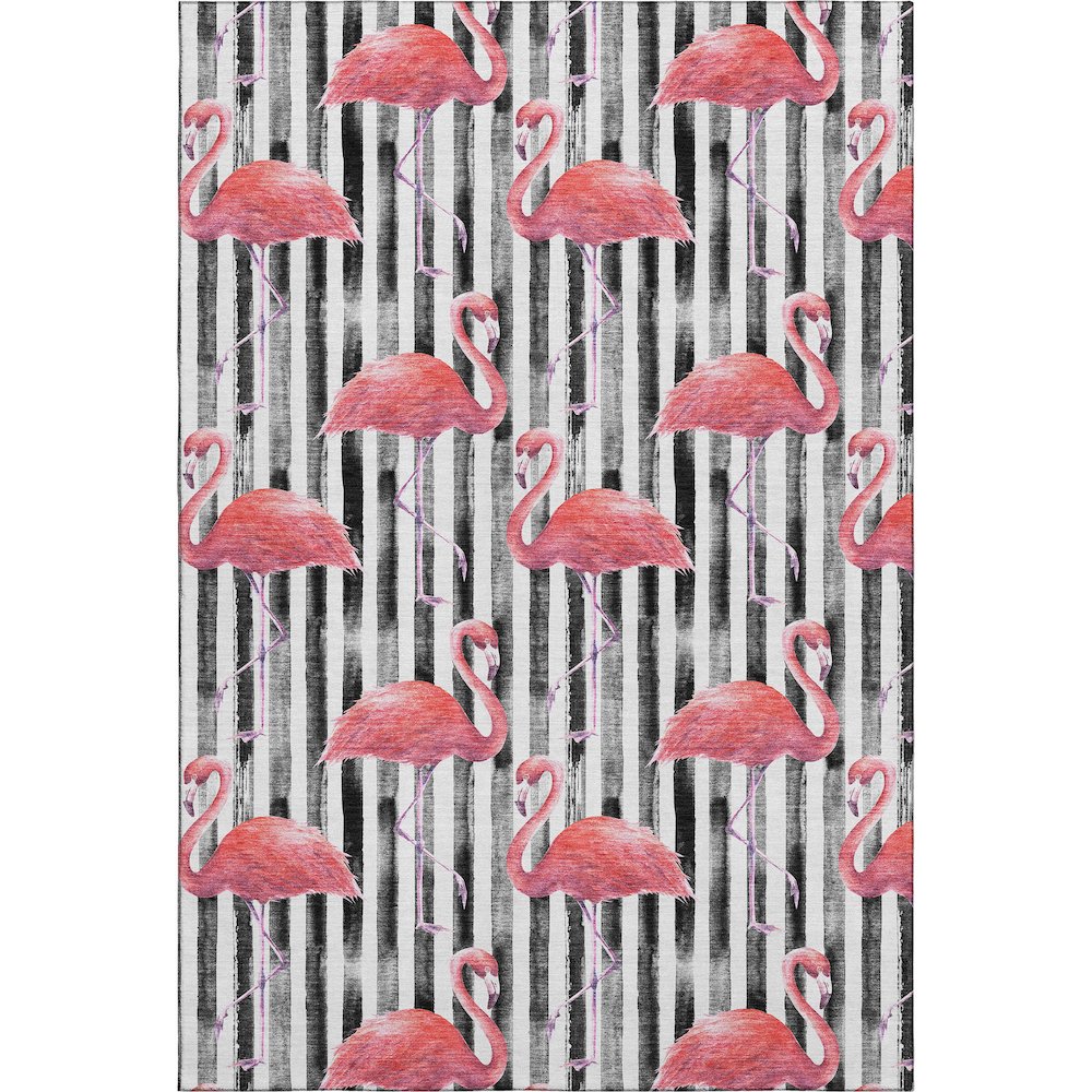 Premium Machine Washable Mayfield  Pink 8' x 10' Rug. Picture 1