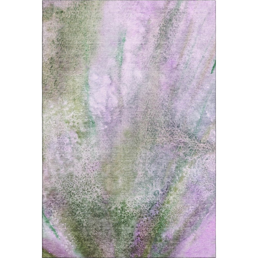 Premium Machine Washable Mayfield  Purple 8' x 10' Rug. Picture 1