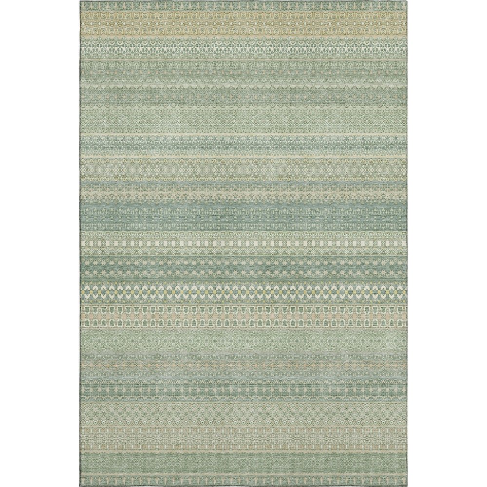 Premium Machine Washable Mayfield  Aloe 8' x 10' Rug. Picture 1