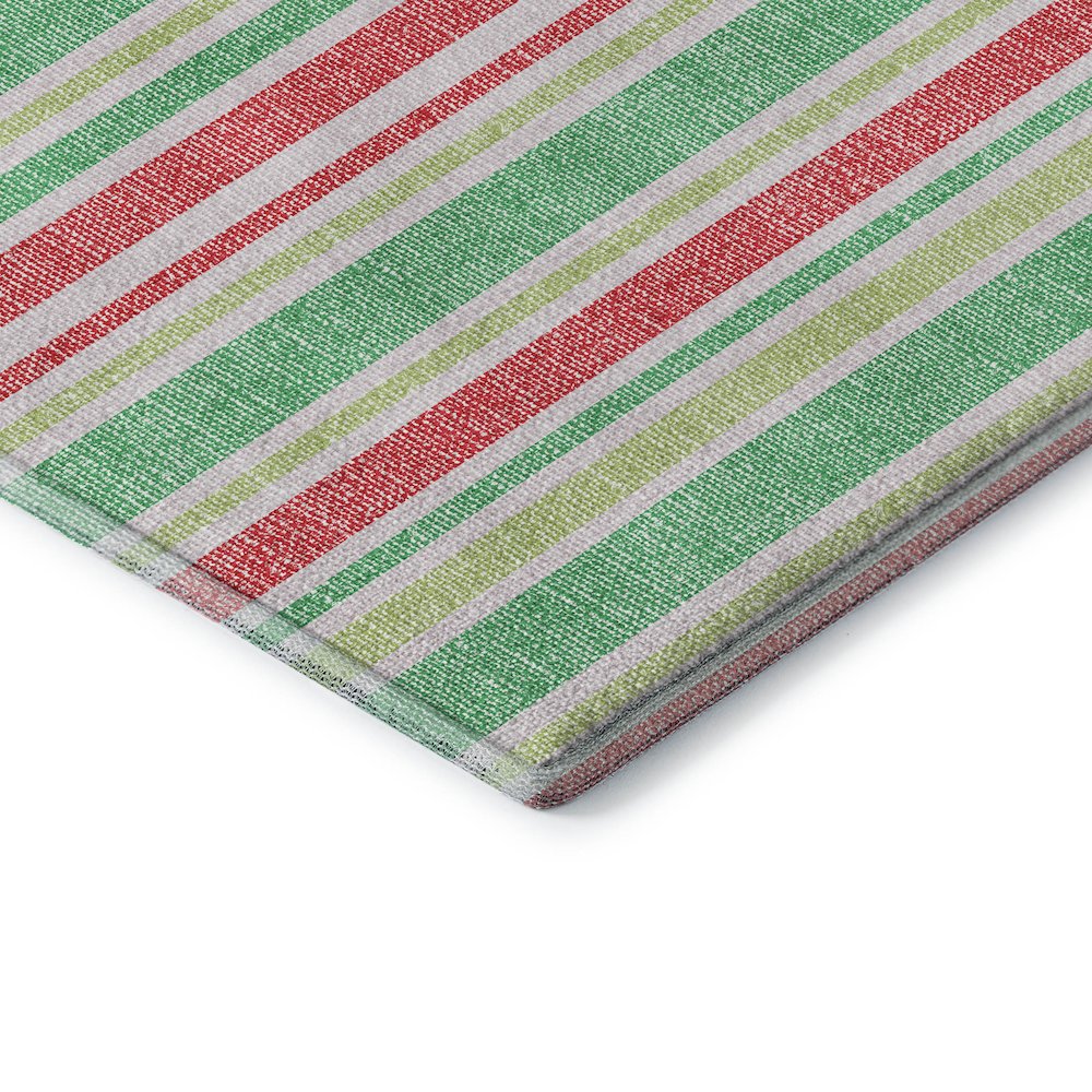 Premium Machine Washable Mayfield  Green 3' x 5' Rug. Picture 3