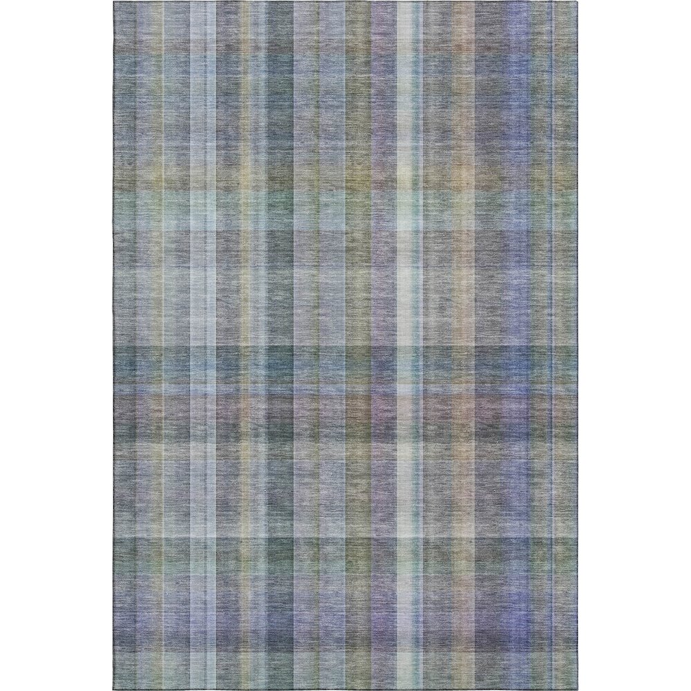 Premium Machine Washable Mayfield  Green 8' x 10' Rug. Picture 1