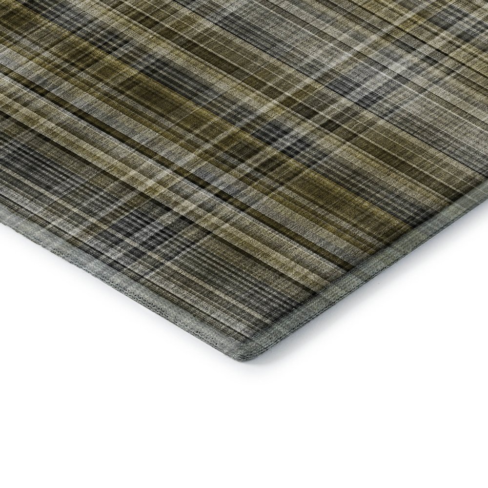 Premium Machine Washable Mayfield  Taupe 3' x 5' Rug. Picture 3