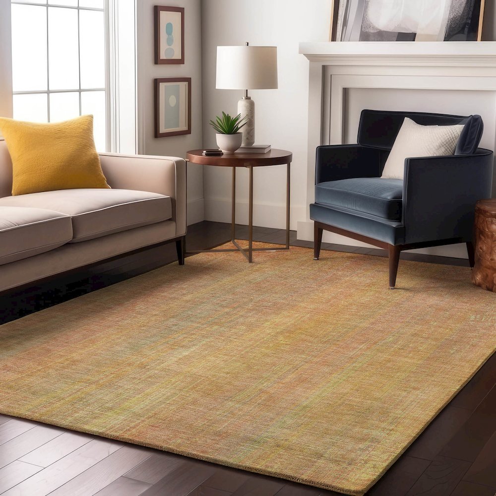 Premium Machine Washable Mayfield  Blush 8' x 10' Rug. Picture 5