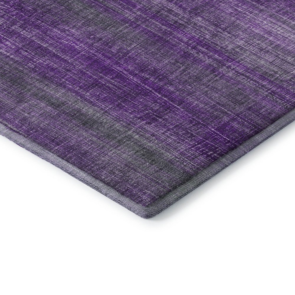 Premium Machine Washable Mayfield  Purple 3' x 5' Rug. Picture 3