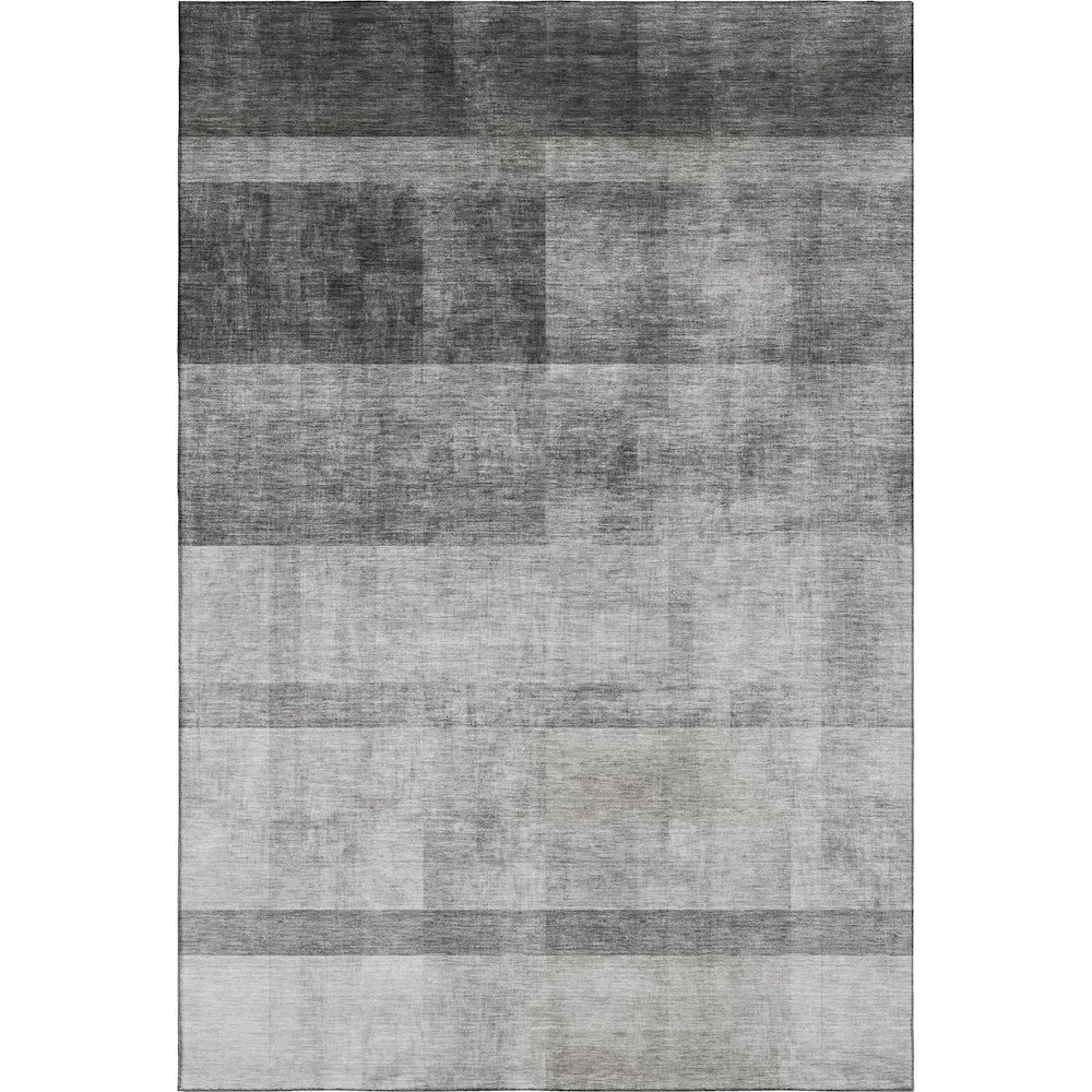 Premium Machine Washable Mayfield  Gray 8' x 10' Rug. Picture 1