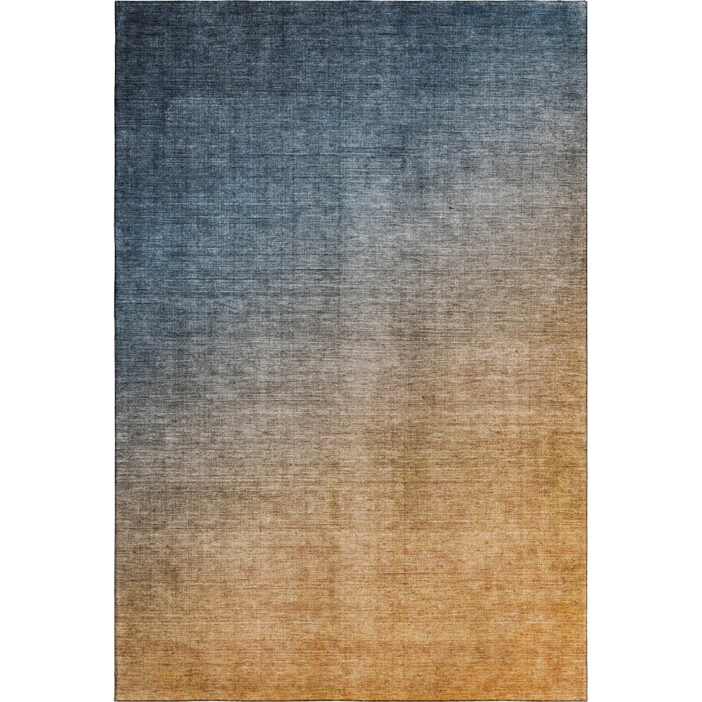 Premium Machine Washable Mayfield  Navy 8' x 10' Rug. Picture 1