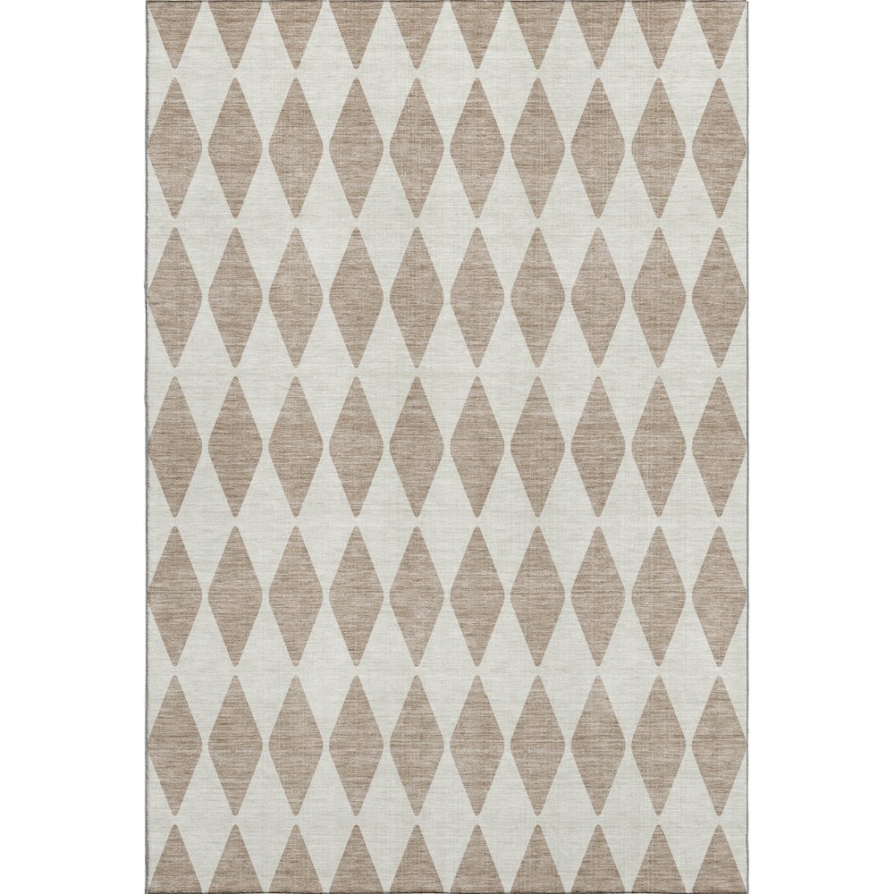 Premium Machine Washable Mayfield  Taupe 8' x 10' Rug. Picture 1