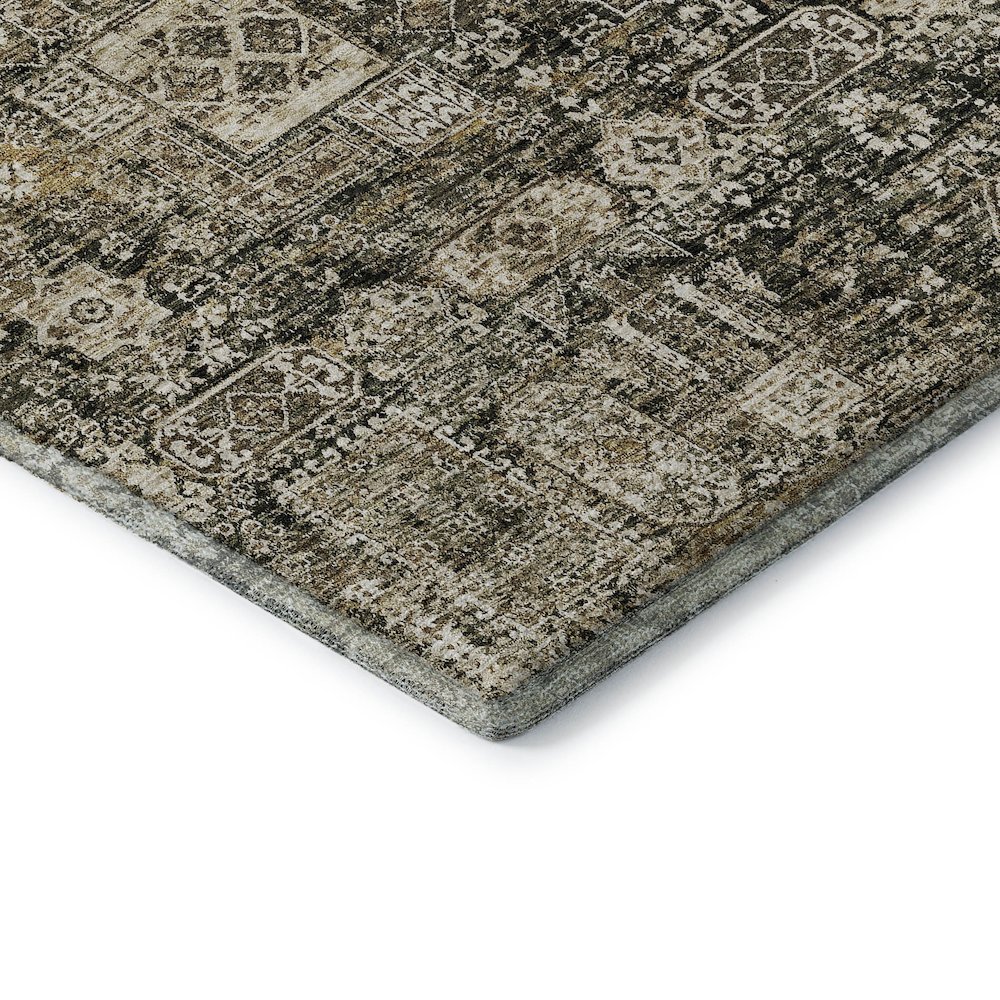Premium Machine Washable Mayfield  Coffee 3' x 5' Rug. Picture 3