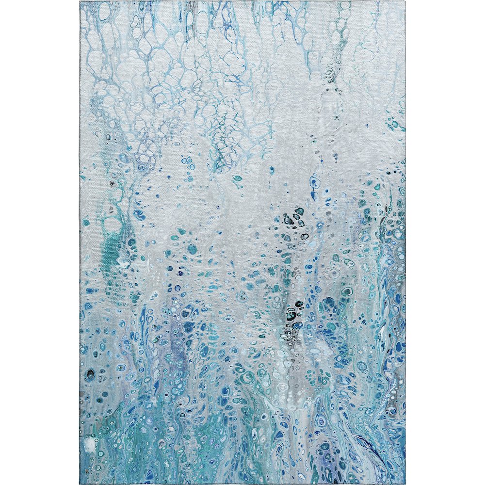 Premium Machine Washable Mayfield  Shoreline 8' x 10' Rug. Picture 1