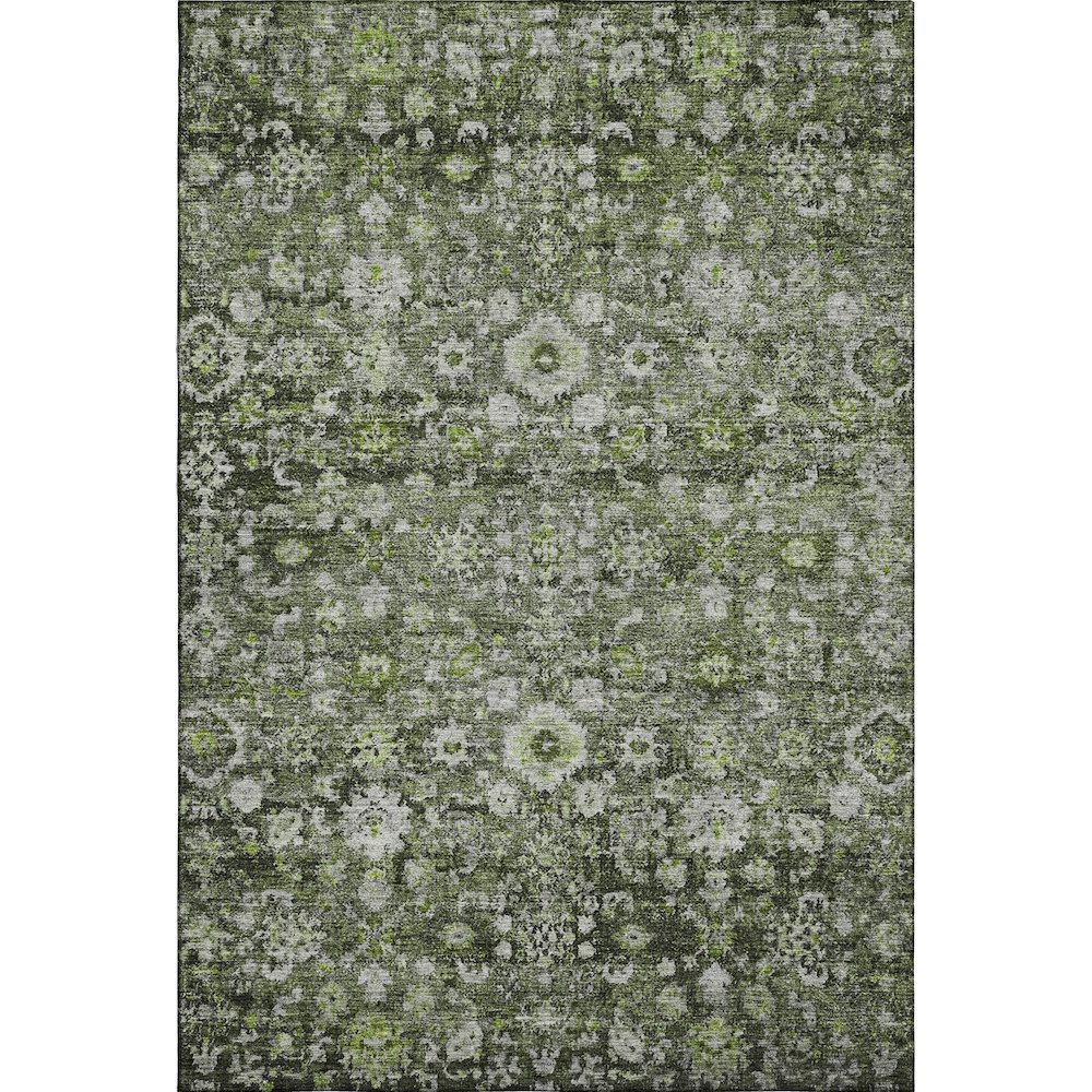 Premium Machine Washable Mayfield  Green 8' x 10' Rug. Picture 1