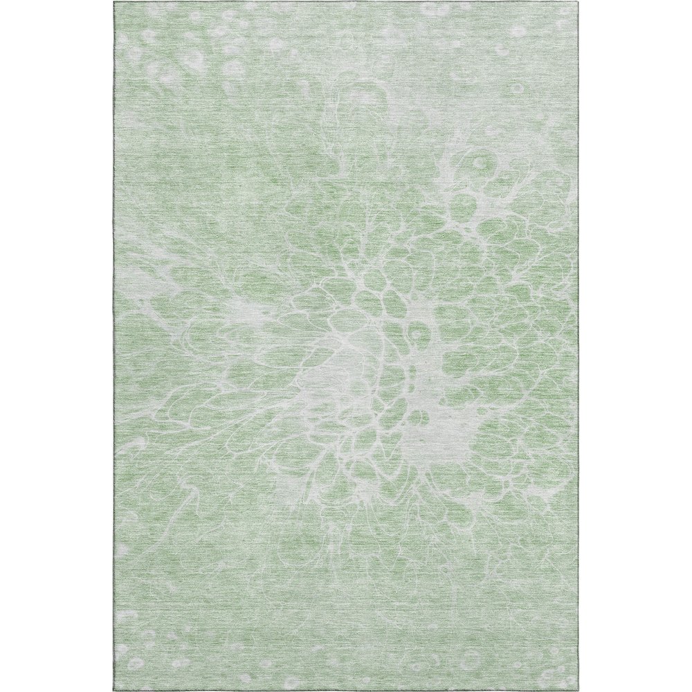 Premium Machine Washable Mayfield AMF653 Mint 8' x 10' Rug. Picture 1