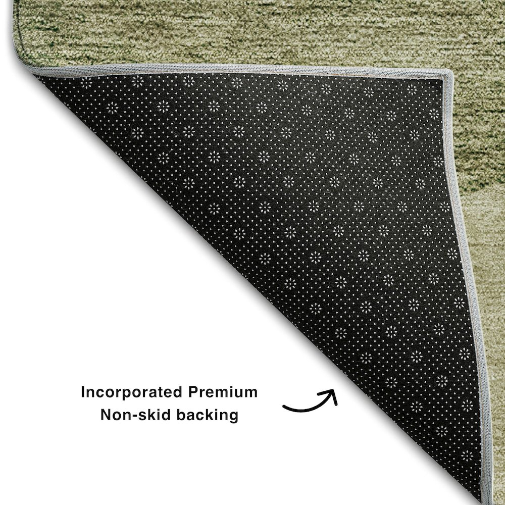 Premium Machine Washable Mayfield AMF657 Beige 3' x 5' Rug. Picture 2