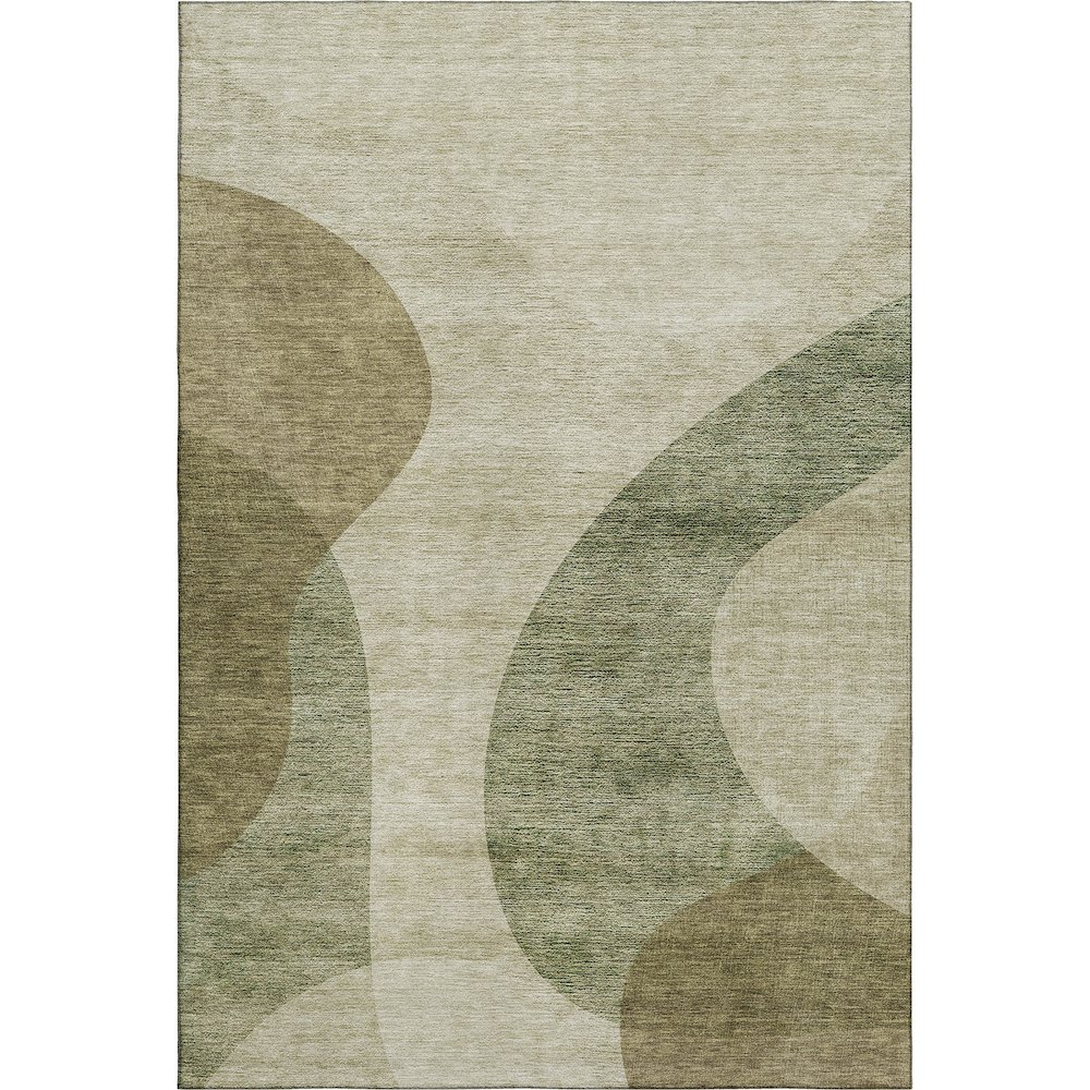 Premium Machine Washable Mayfield AMF657 Beige 8' x 10' Rug. Picture 1