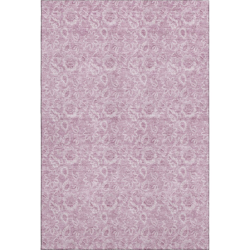 Premium Machine Washable Mayfield AMF662 Blush 8' x 10' Rug. Picture 1