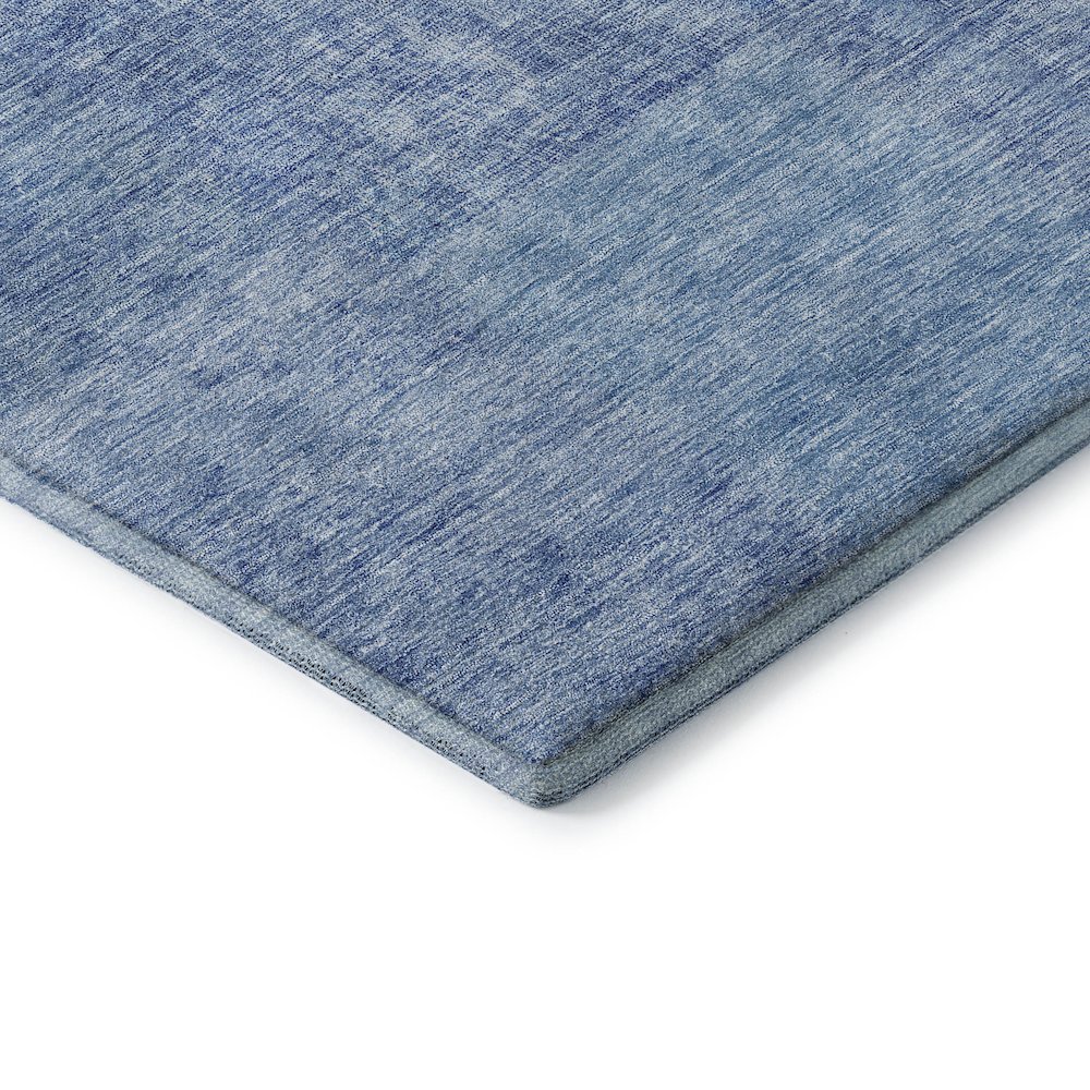 Premium Machine Washable Mayfield AMF664 Denim 3' x 5' Rug. Picture 3